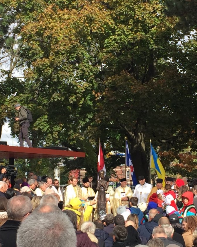 В Канаде открыли мемориал жертвам Голодомора